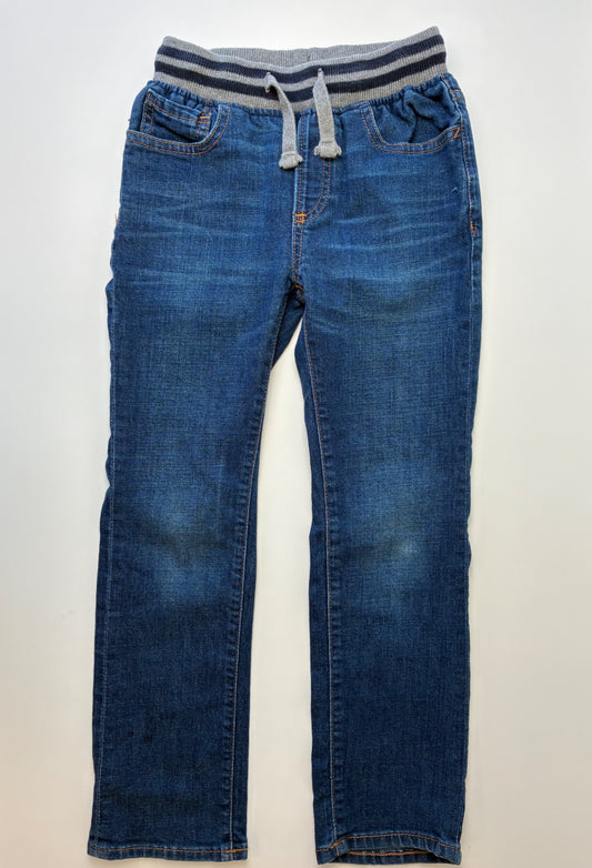 Gap Kids Jeans - Blue Knit Waistband | size 6/7