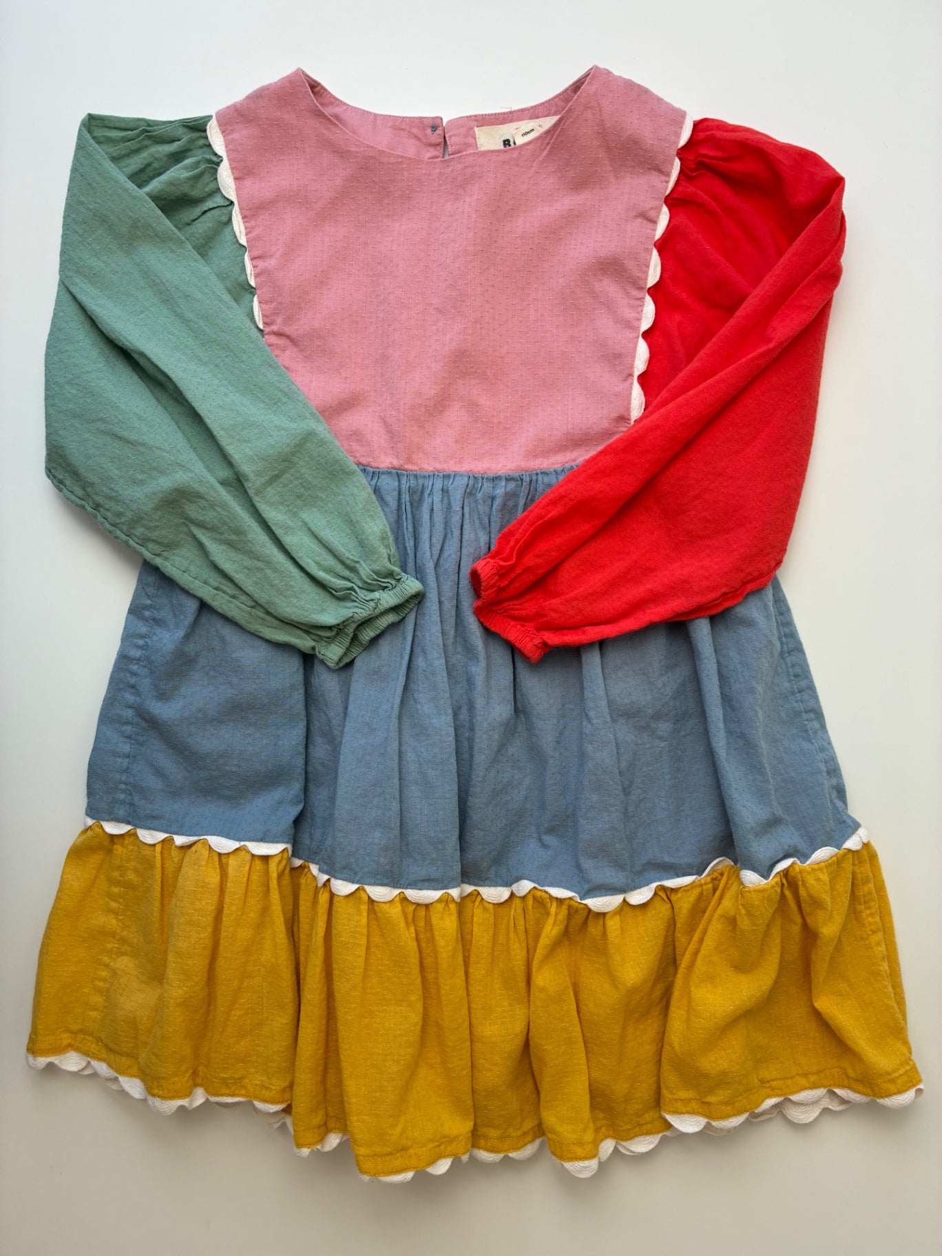 Mini Boden Dress - Multicolor Color Block | size 4T/5T