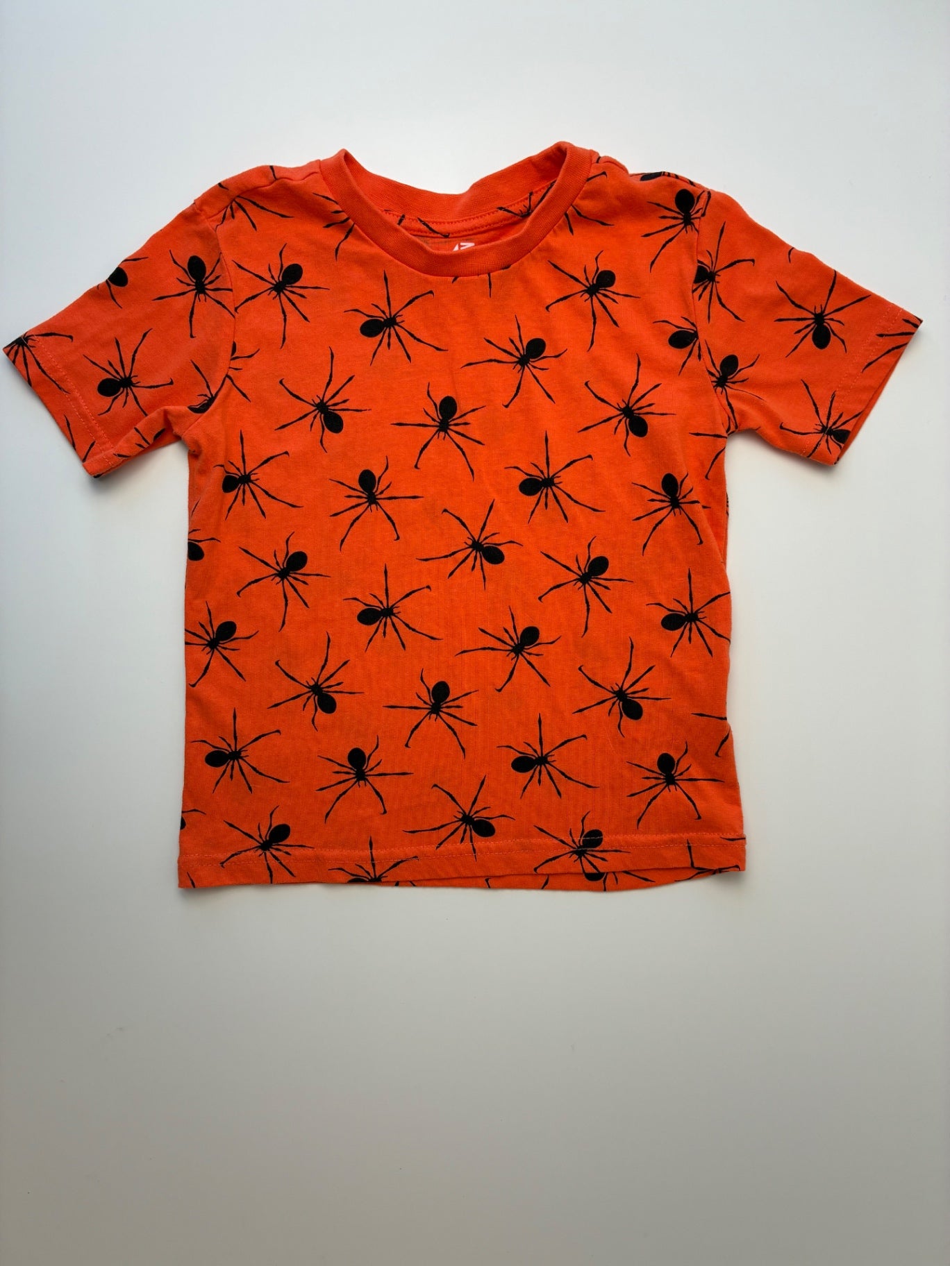 ADTN Halloween Clothing - Orange Spiders | size 5T