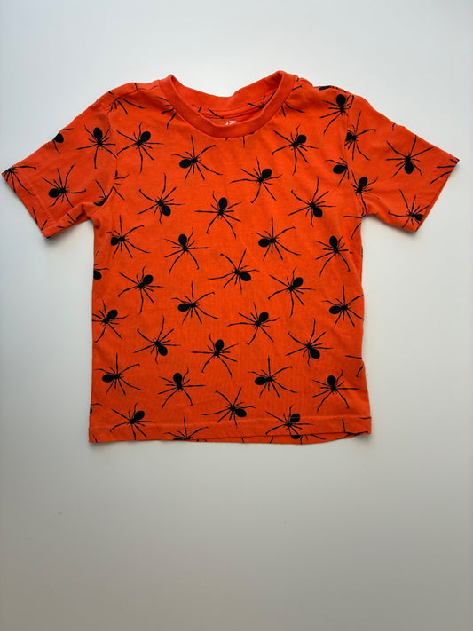 ADTN Halloween Clothing - Orange Spiders | size 5T