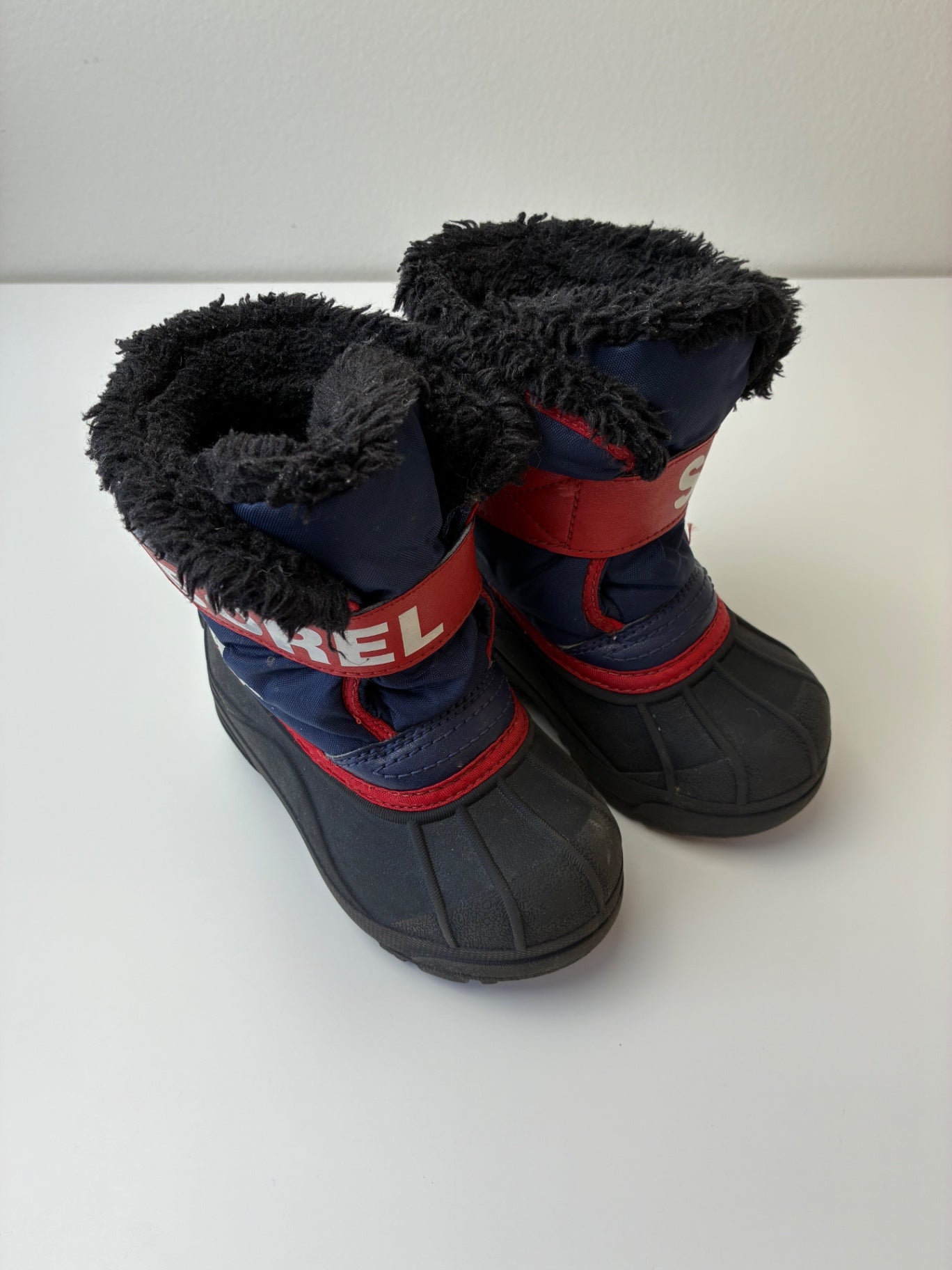 Sorel Shoes - Navy Blue Fleece Lined Snow Boots | size Shoes 8