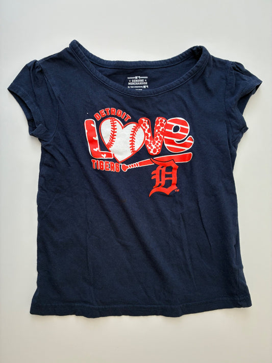 Genuine Merchandise T-Shirt - Navy Blue Detroit Tigers | size 4T