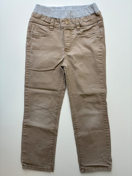 EGG New York Pants - Tan Knit Waistband | size 6