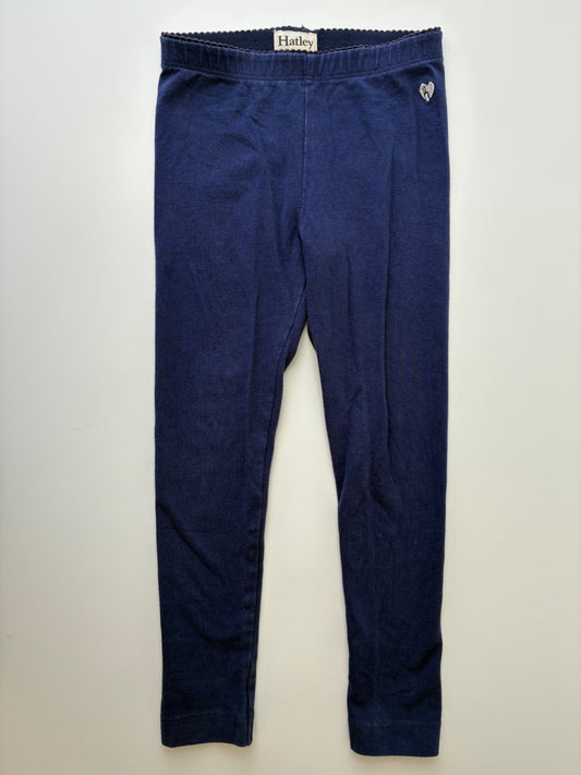 Hatley Leggings - Navy Blue Solid | size 4T