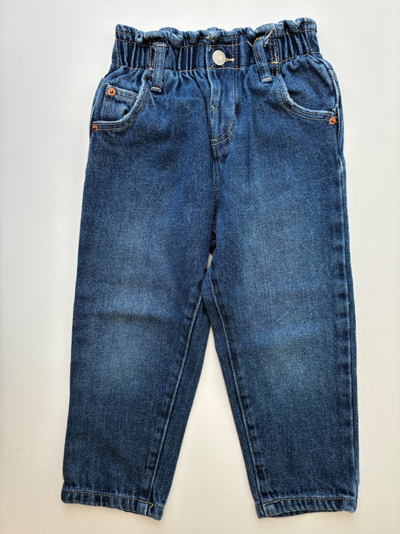 Zara Jeans - Blue Heart Pockets | size 4T