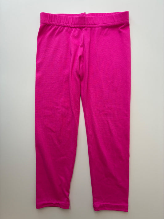 Dori Creations Leggings - Pink Solid | size 4T