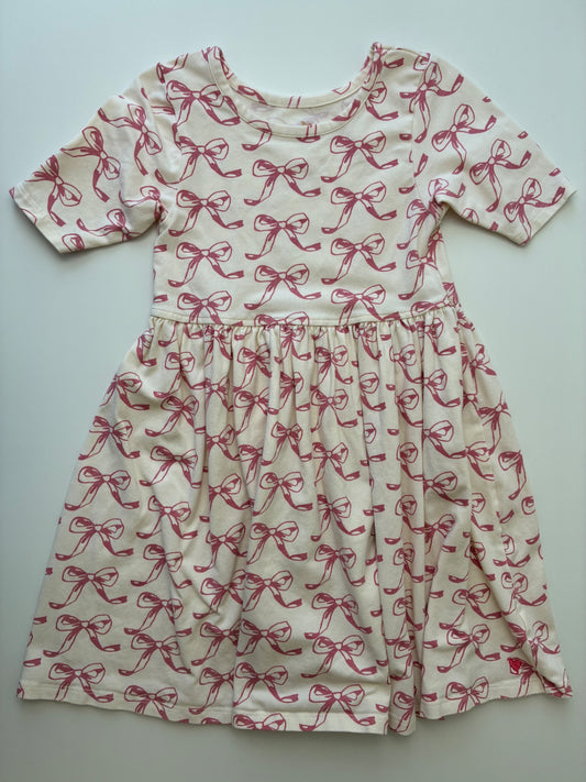 Pink Chicken Dress - Pink Bows | size 4T