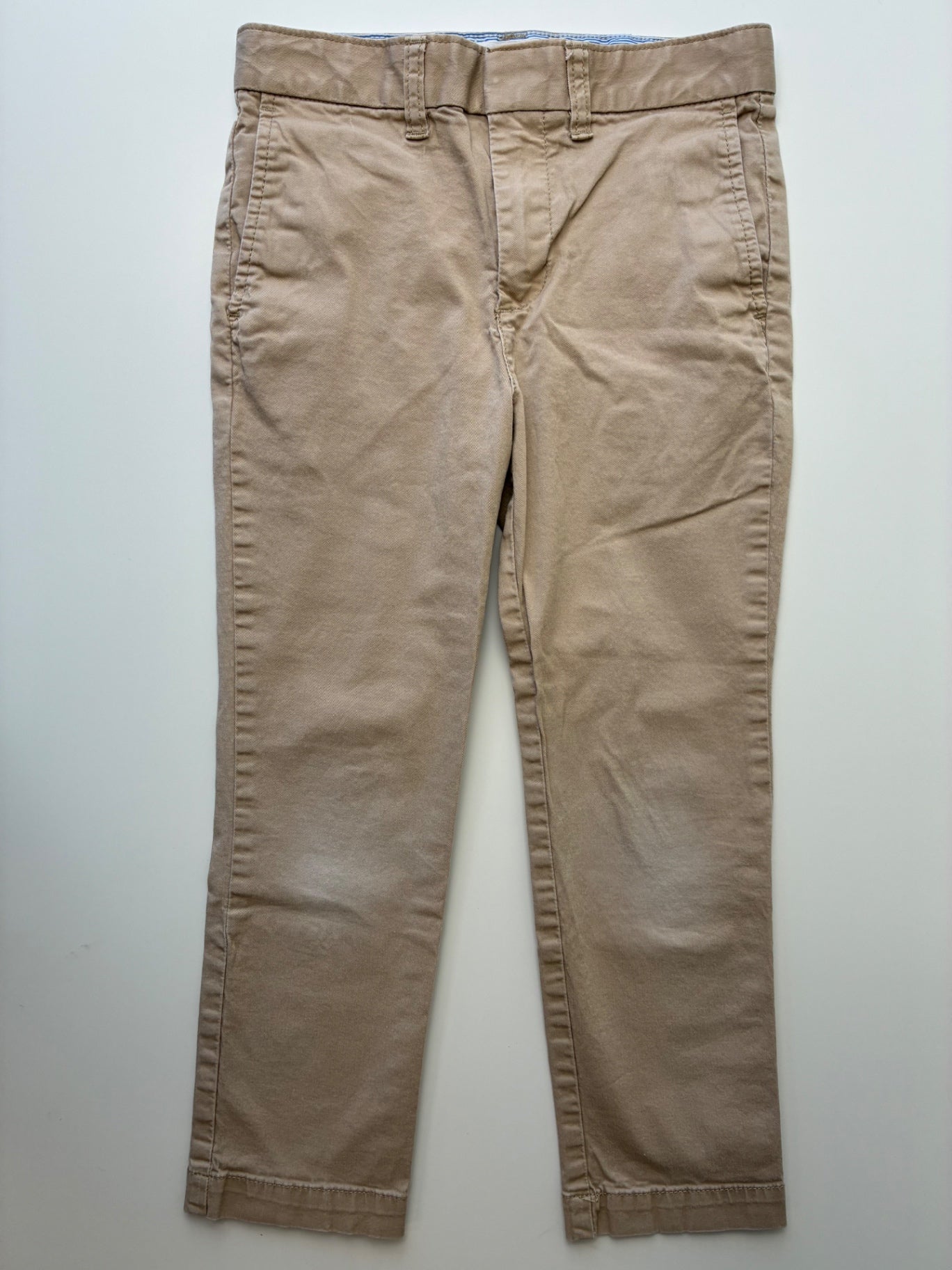 EGG New York Pants - Tan Straight Leg Khaki | size 5T