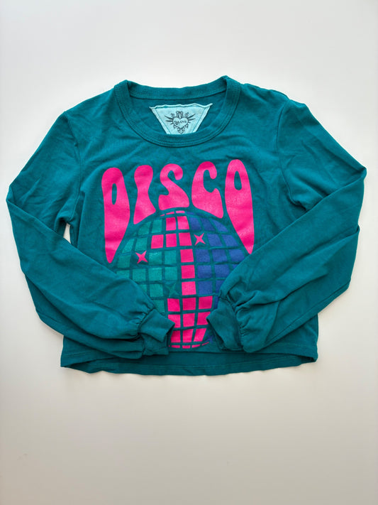 T2 Love Long Sleeve T-Shirt - Green Disco | size 4T