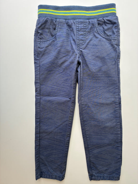 EGG New York Pants - Blue Knit Waistband | size 4T