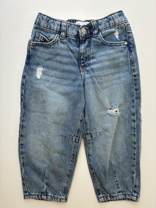 Zara Jeans - Blue Distressed | size 4T
