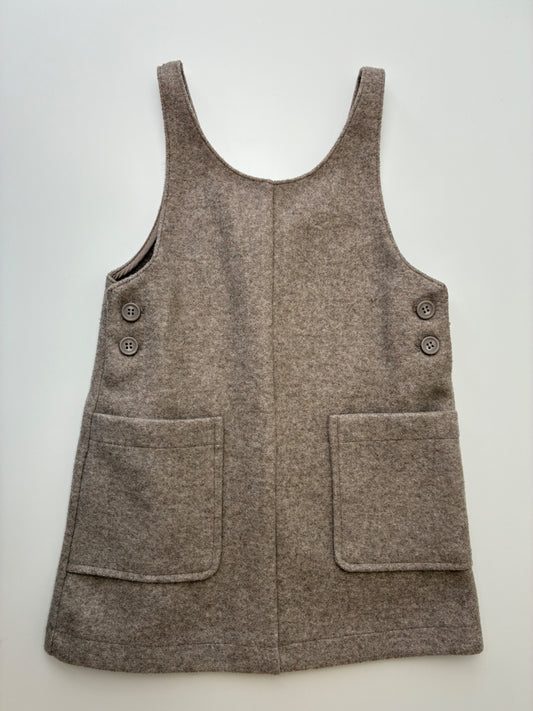 Zara Dress - Brown Pinafore | size 4T