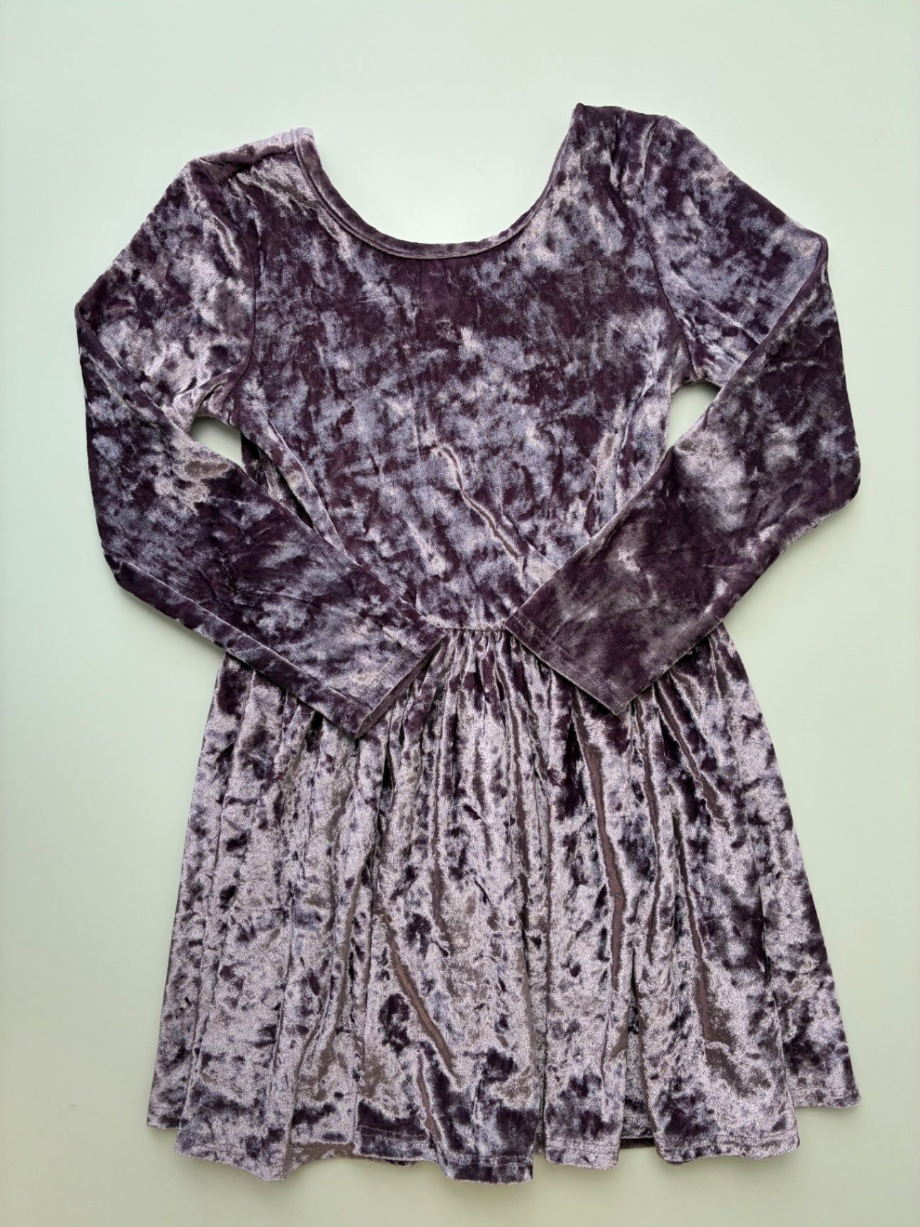 Pixie Lane Dress - Purple Crushed Velvet | size 4T