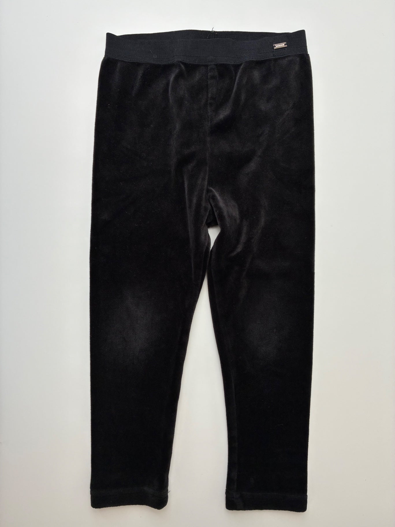 Mayoral Leggings - Black Velvet | size 4T