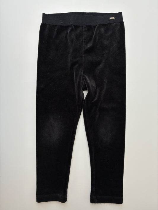 Mayoral Leggings - Black Velvet | size 4T