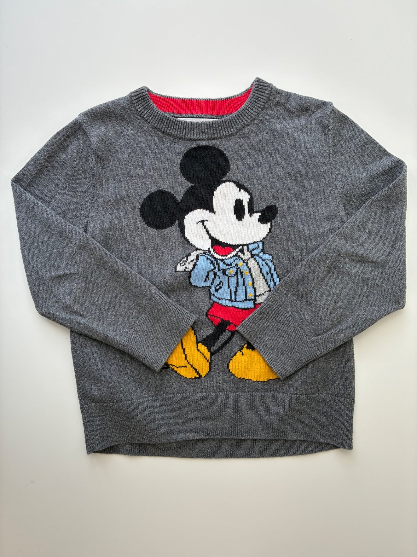 Baby Gap Sweater - Gray Mickey Mouse | size 5T