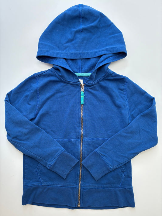 Crewcuts Sweatshirt - Blue Zip Up Hoodie | size 6/7