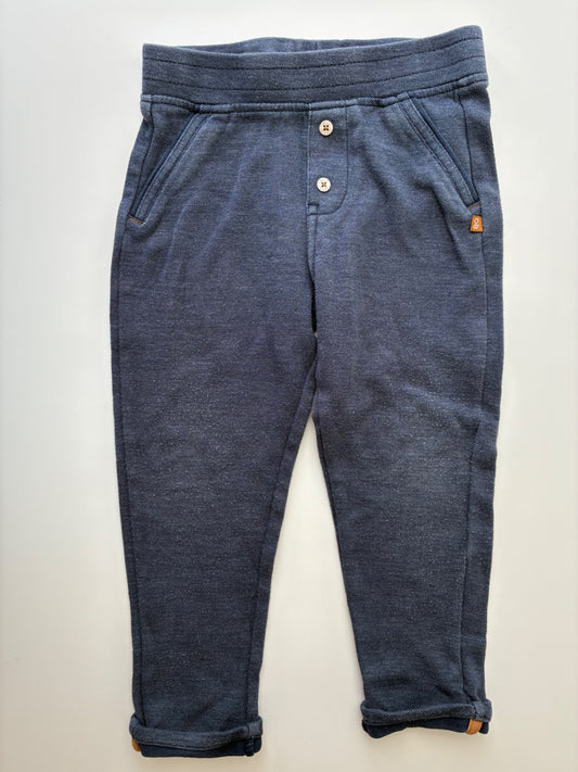 Obaibi Sweatpants - Navy Blue Cuffed Hem | size 3T