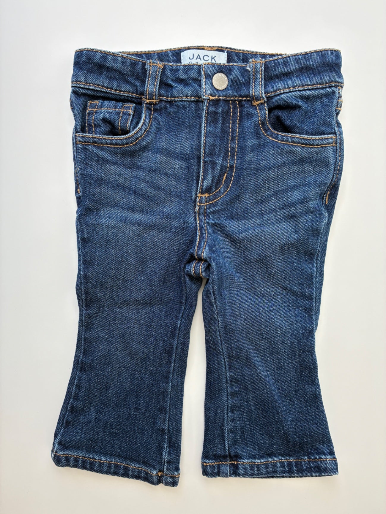 Janie and Jack Jeans - Blue Flare Denim | size 12 - 18 Months
