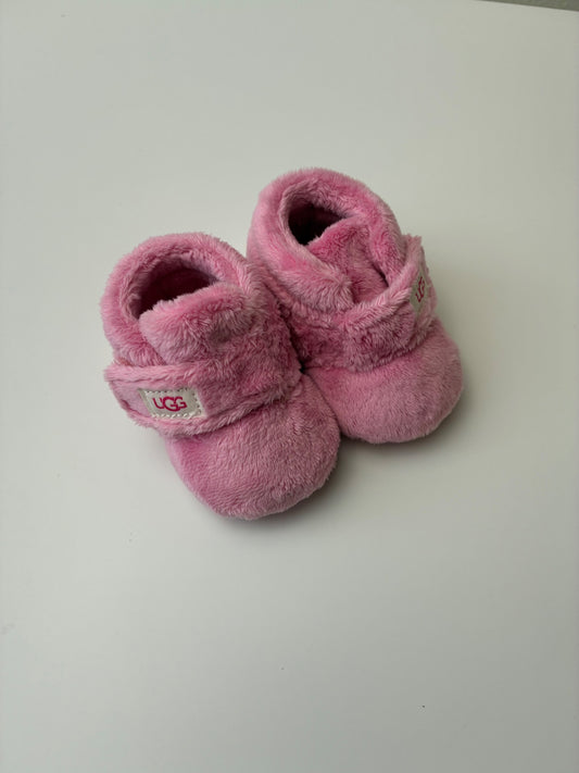 UGG Shoes - Pink Fur Booties | size Shoe 1