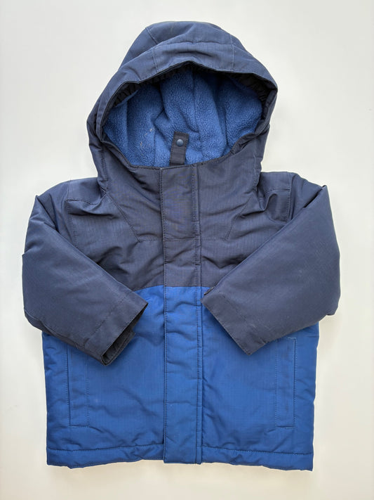 The Children's Place Coat - Blue Puffer w/ Hood | size 12 - 18 Months