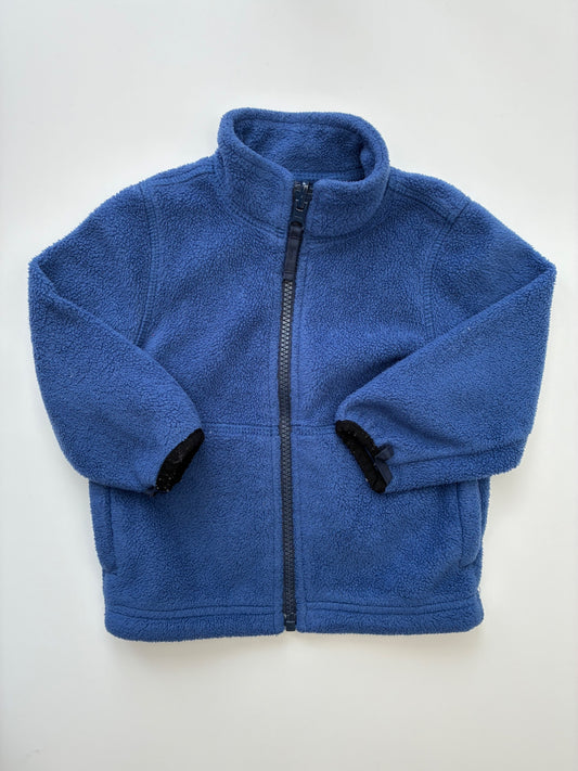 The Children's Place Jacket - Blue Fleece Zip Up | size 12 - 18 Months