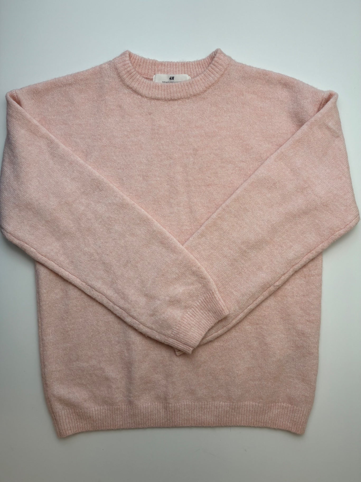 H&M Sweater - Pink Solid | size 12/14