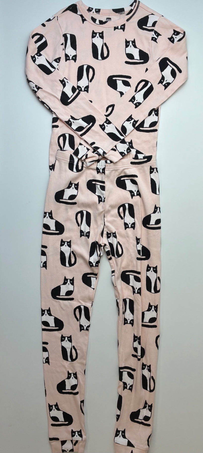 Tea 2 Piece Ensemble - Pink Cat Pajamas | size 14