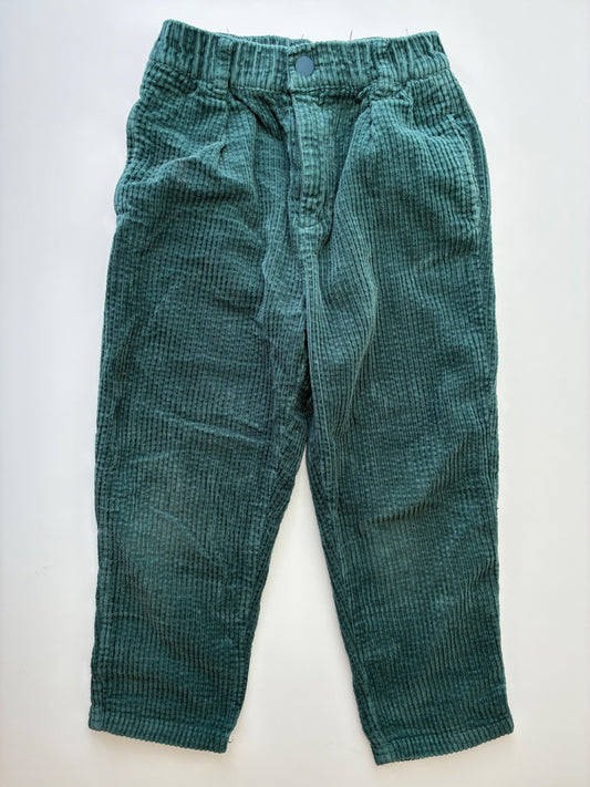 Zara Pants - Green Corduroy | size 4T/5T