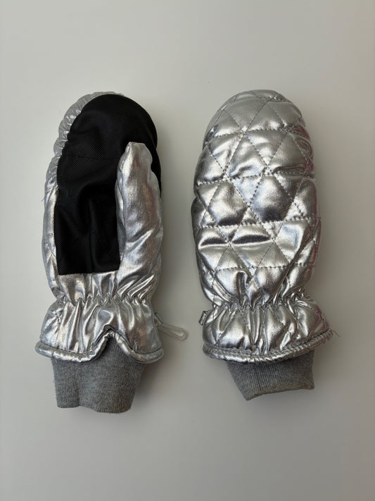 BP. Mittens - Silver Metallic | size One Size