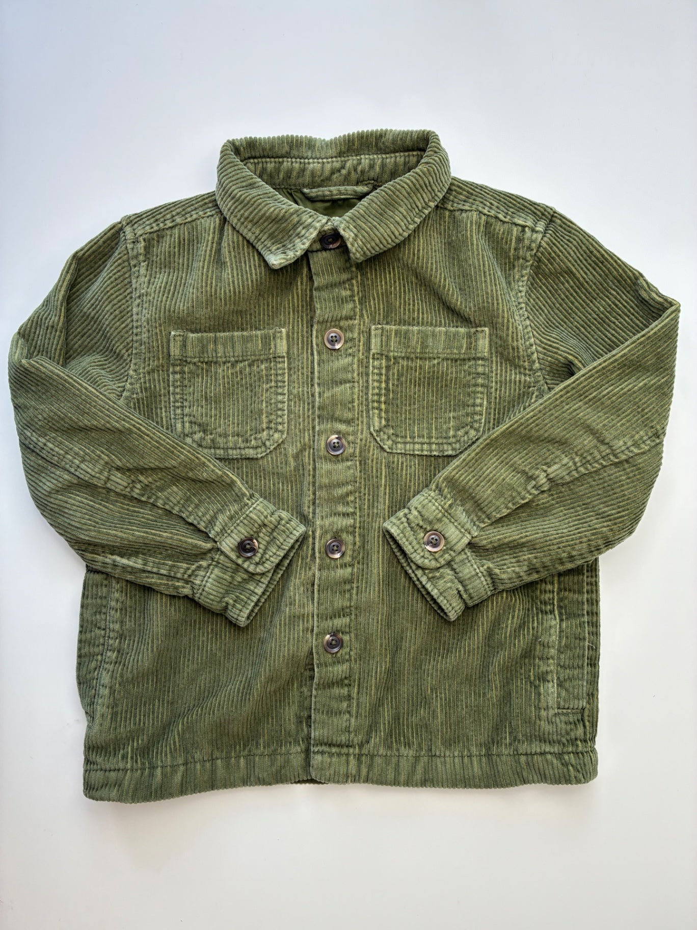 Cat & Jack Jacket - Green Corduroy Shacket | size 4T/5T
