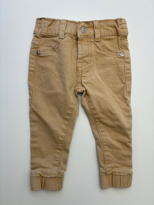 7 for All Mankind Pants - Tan Khaki | size 12 Months