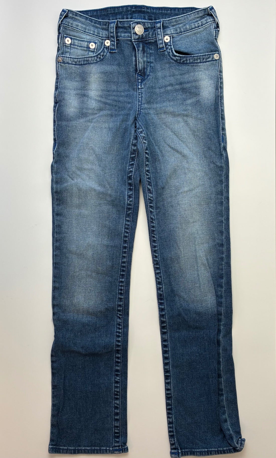 True Religion Jeans - Blue Slim Straight Stretch | size 12