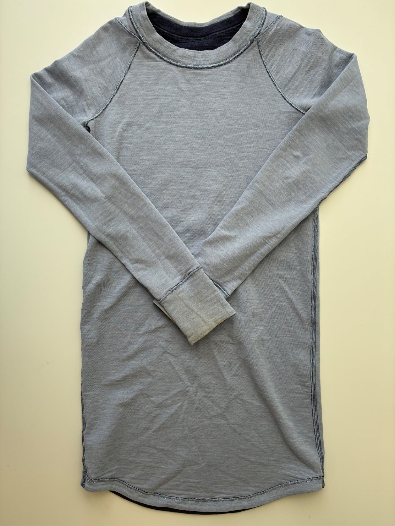 Ivivva Dress - Blue Reversible Heathered | size 7