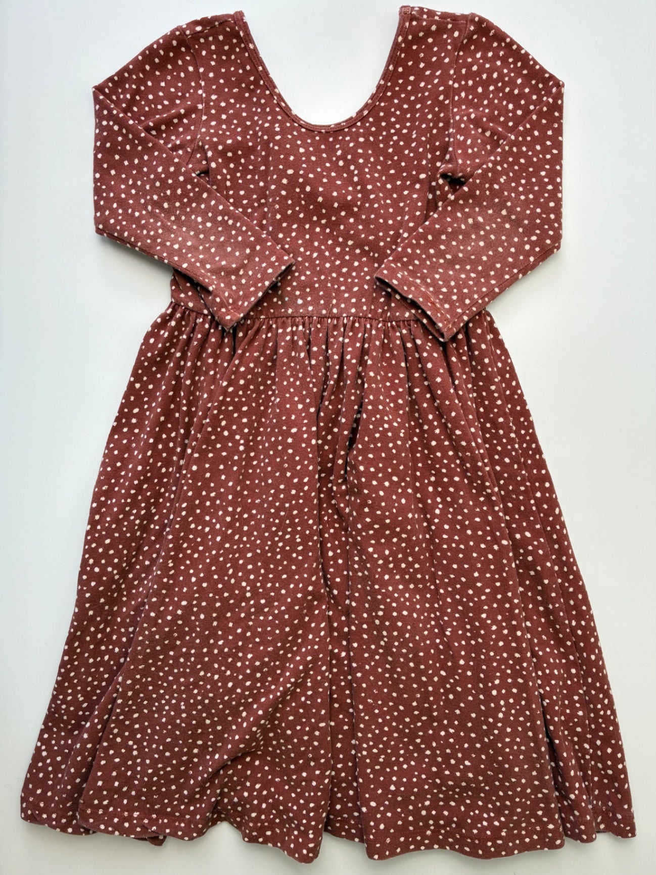 Alice & Ames Dress - Brown Polka Dot | size 7