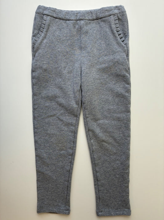 Jacadi Pants - Gray Heathered Fleece | size 6