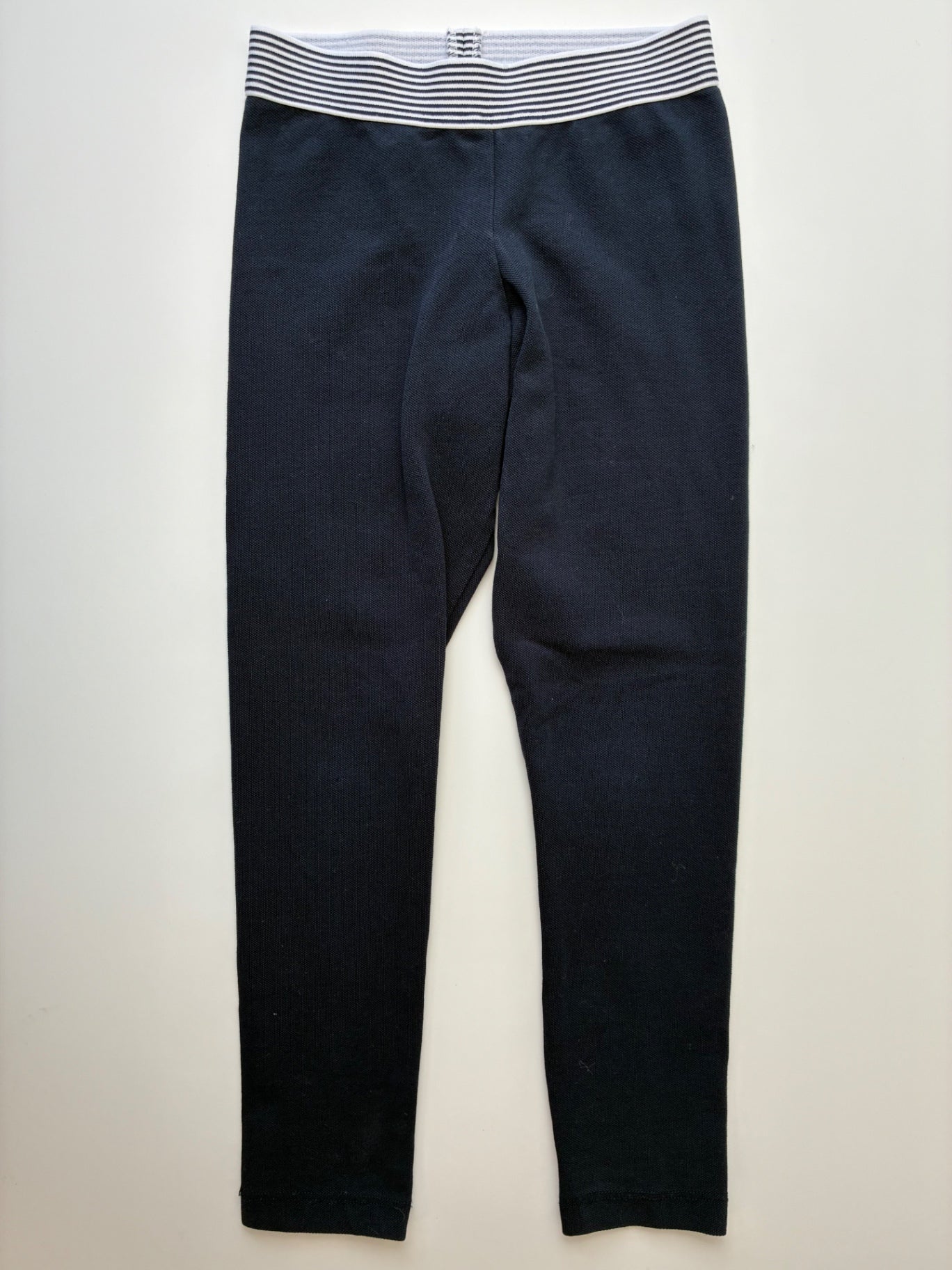 Jacadi Leggings - Navy Blue Piqué | size 6