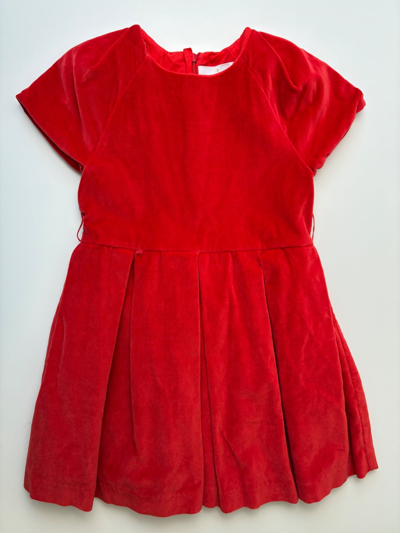 Jacadi Dress - Red Velvet | size 6