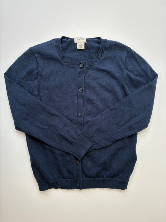 Crewcuts Sweater - Navy Blue 100% Cotton Cardigan | size 6/7