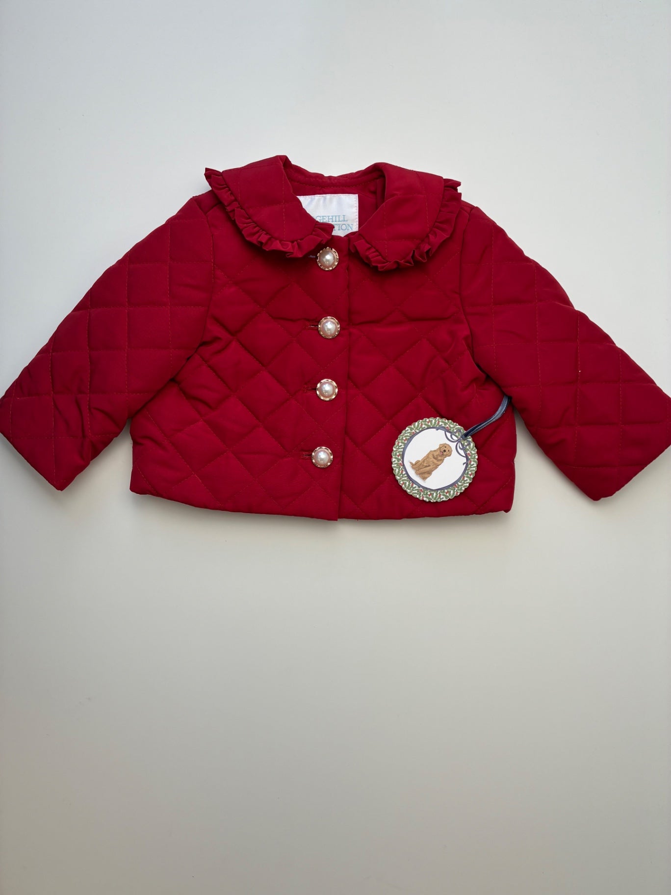 Edgehill Collection Coat - Red Quilted Puffer | size 12 Months