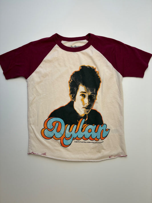 Rowdy Sprout T-Shirt - Cream Bob Dylan | size 6