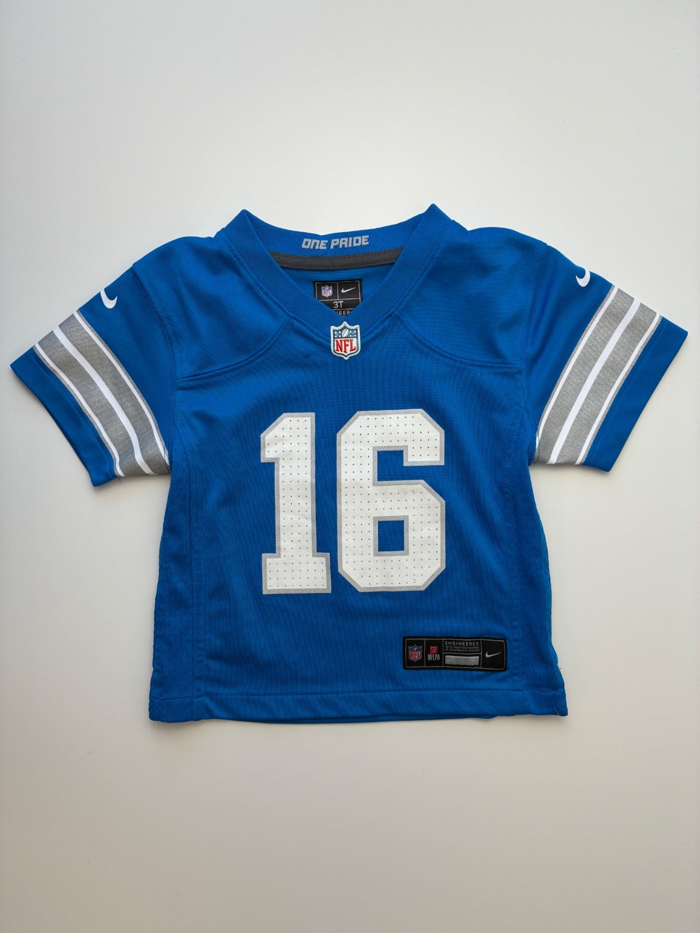 NFL Shirt - Blue Goff Jersey | size 3T