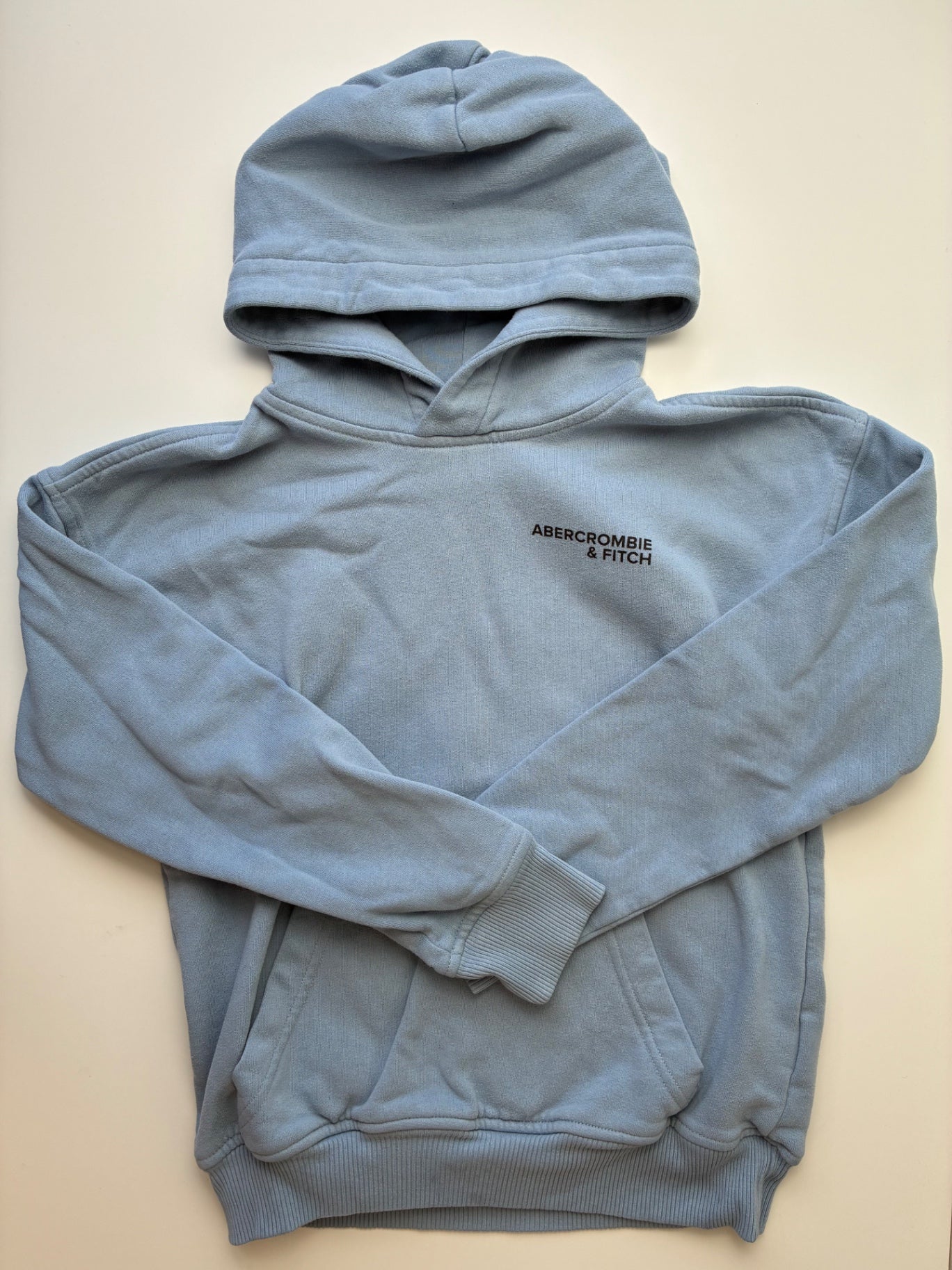 Abercrombie Kids Sweatshirt - Blue Sunset Graphic Hoodie | size 9/10