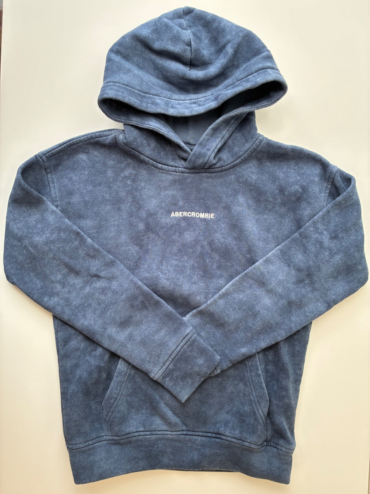 Abercrombie Kids Sweatshirt - Navy Blue Tie Dye Hoodie | size 9/10