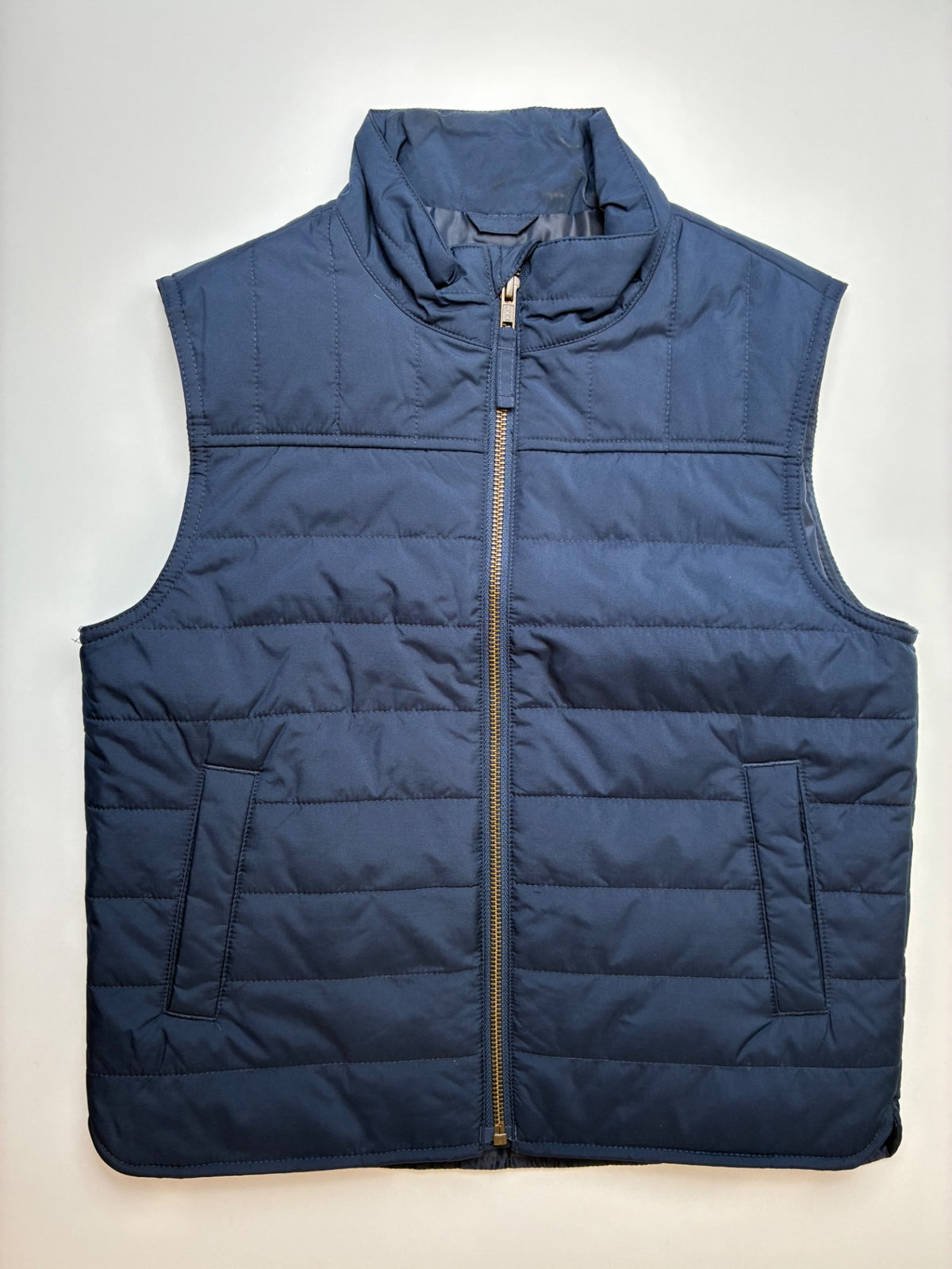Crewcuts Vest - Navy Blue Puffer | size 8/9