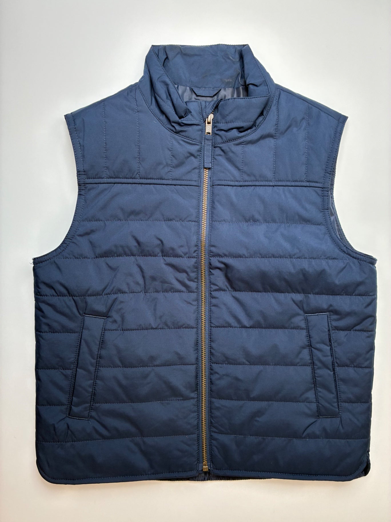 Crewcuts Vest - Navy Blue Puffer | size 8/9