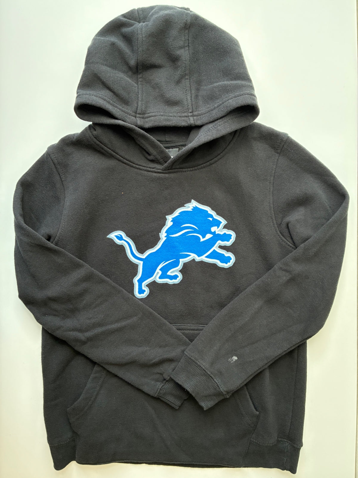 Outer Stuff Sweatshirt - Black Lions Hoodie | size 10/12