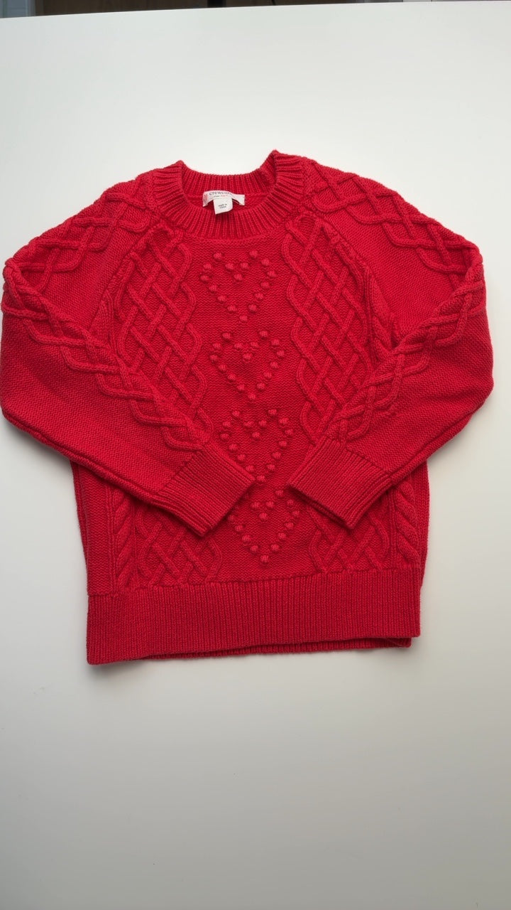 Crewcuts | 6/7 | 100% Cotton Sweater - Red