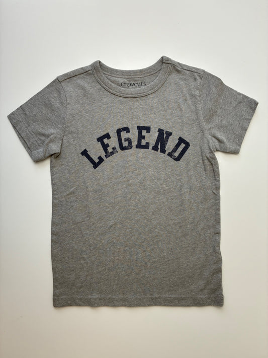 Crewcuts T-Shirt - Gray 'Legend' | size 4T/5T