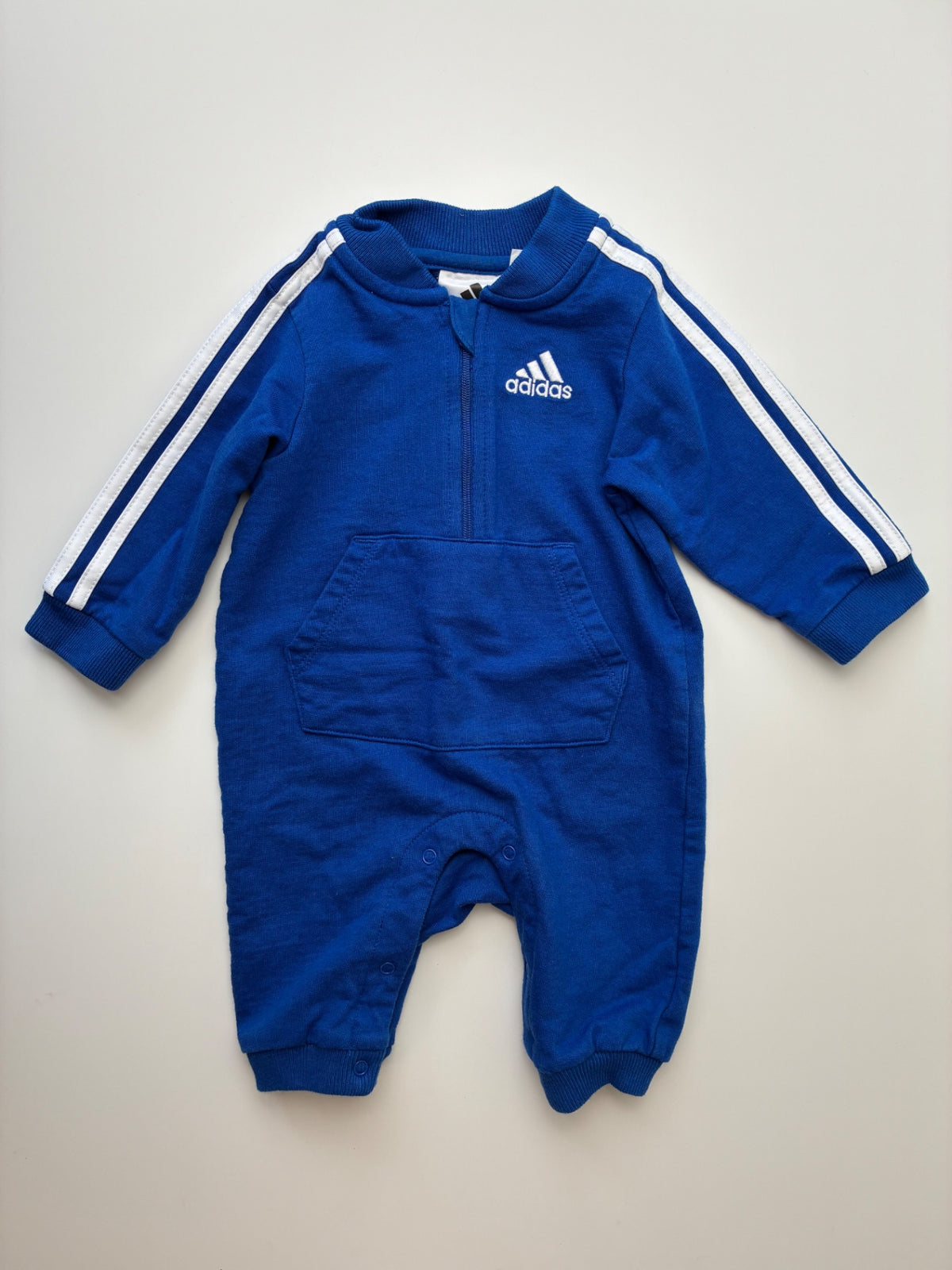 Adidas Onesie - Blue Tracksuit | size 3 Months